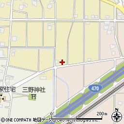 富山県高岡市福岡町上蓑190-5周辺の地図