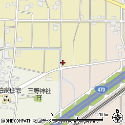 富山県高岡市福岡町上蓑190-3周辺の地図