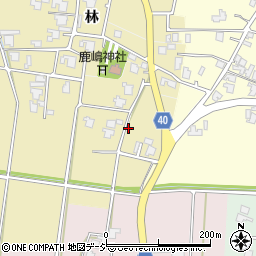 富山県高岡市林927周辺の地図