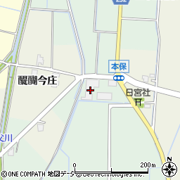 富山県高岡市本保525周辺の地図