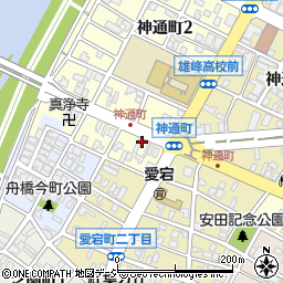 上滝豆富店周辺の地図