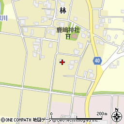 富山県高岡市林888周辺の地図
