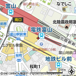 富山交通産業株式会社周辺の地図