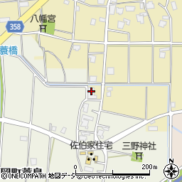 富山県高岡市福岡町上蓑335-1周辺の地図