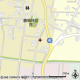 富山県高岡市林926周辺の地図