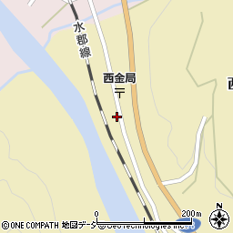 茨城県久慈郡大子町西金15周辺の地図