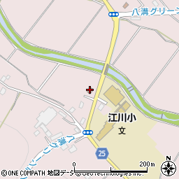 下江川郵便局周辺の地図