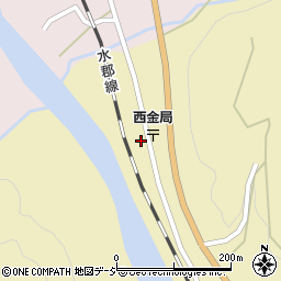 茨城県久慈郡大子町西金13-1周辺の地図