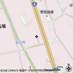 栃木県さくら市馬場1316周辺の地図