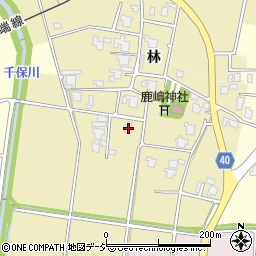 富山県高岡市林863周辺の地図