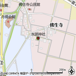 水明神社周辺の地図