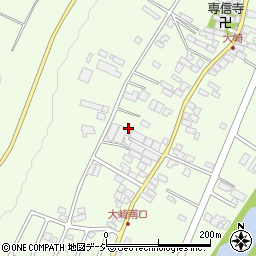 石川県かほく市大崎17-2周辺の地図