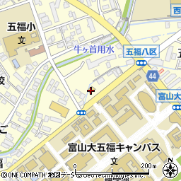 ローソン富山大学西門前店周辺の地図