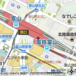 廻る富山湾 すし玉 富山駅店周辺の地図