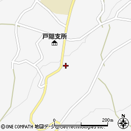 長野県長野市戸隠豊岡2166周辺の地図