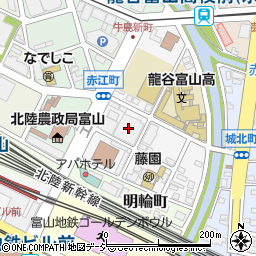 日本海冷蔵株式会社　販売部・冷凍部周辺の地図