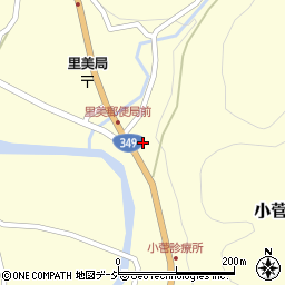 茨城県常陸太田市小菅町414周辺の地図