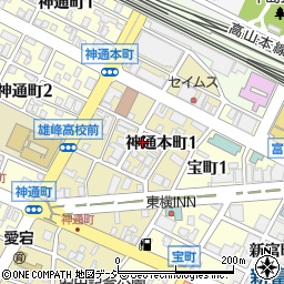 和泉クリーニング店周辺の地図