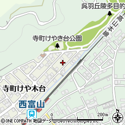 富山県富山市寺町けや木台206周辺の地図
