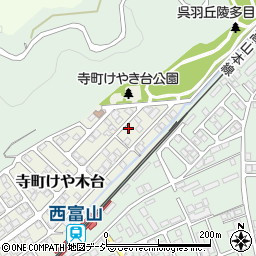 富山県富山市寺町けや木台197周辺の地図
