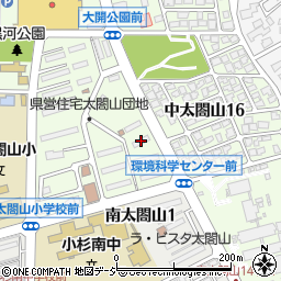 太閤山県営住宅団地６６号周辺の地図