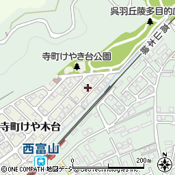 富山県富山市寺町けや木台205周辺の地図