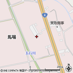 栃木県さくら市馬場1314周辺の地図