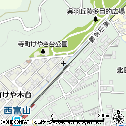 富山県富山市寺町けや木台218周辺の地図