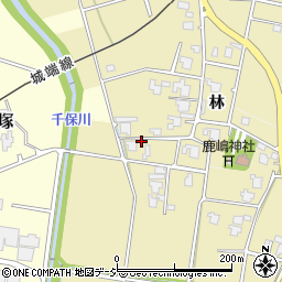 富山県高岡市林858周辺の地図