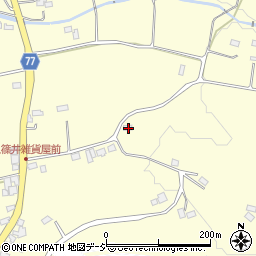 栃木県宇都宮市篠井町1382周辺の地図