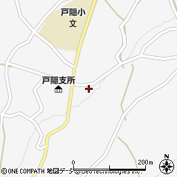 長野県長野市戸隠豊岡2173周辺の地図