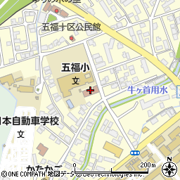 富山市五福地区センター周辺の地図