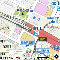 鎌倉パスタ 富山マルート店周辺の地図