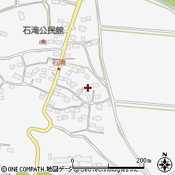茨城県高萩市石滝周辺の地図