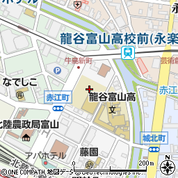 富山県富山市赤江町1周辺の地図
