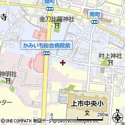 富山県中新川郡上市町法音寺64周辺の地図