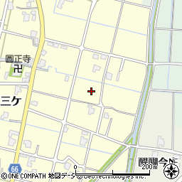 富山県高岡市三ケ周辺の地図