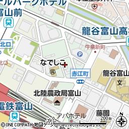 富山県土地家屋調査士会周辺の地図