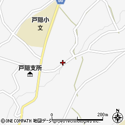 長野県長野市戸隠豊岡2186周辺の地図