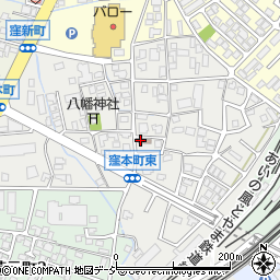 窪本町公民館周辺の地図