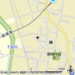 富山県高岡市林837周辺の地図