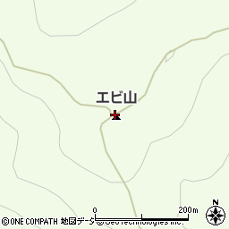 エビ山周辺の地図
