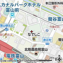 自衛隊富山地方協力本部周辺の地図