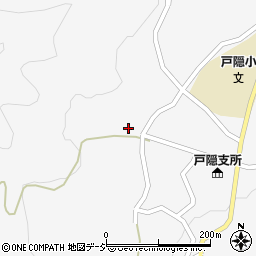 長野県長野市戸隠豊岡1652周辺の地図