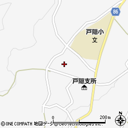 長野県長野市戸隠豊岡1579周辺の地図