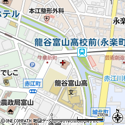 財団法人富山県生活衛生営業指導センター周辺の地図