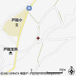 長野県長野市戸隠豊岡2205周辺の地図