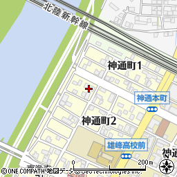 全日通労働組合富山県支部周辺の地図