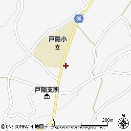 長野県長野市戸隠豊岡2212周辺の地図