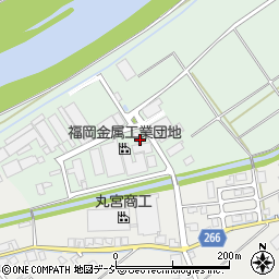 福岡金属工業団地（協同組合）周辺の地図